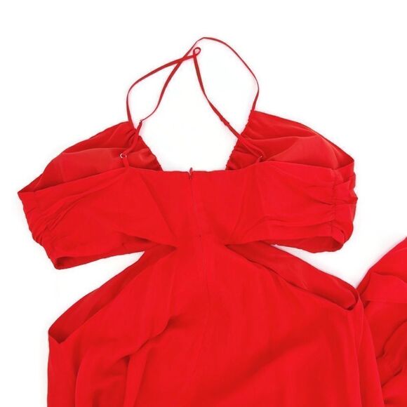 NWOT Nicole Miller Collection Cut Out Maxi Dress L - Picture 7 of 12